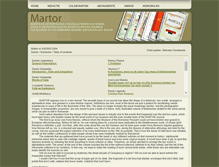 Tablet Screenshot of martor.memoria.ro